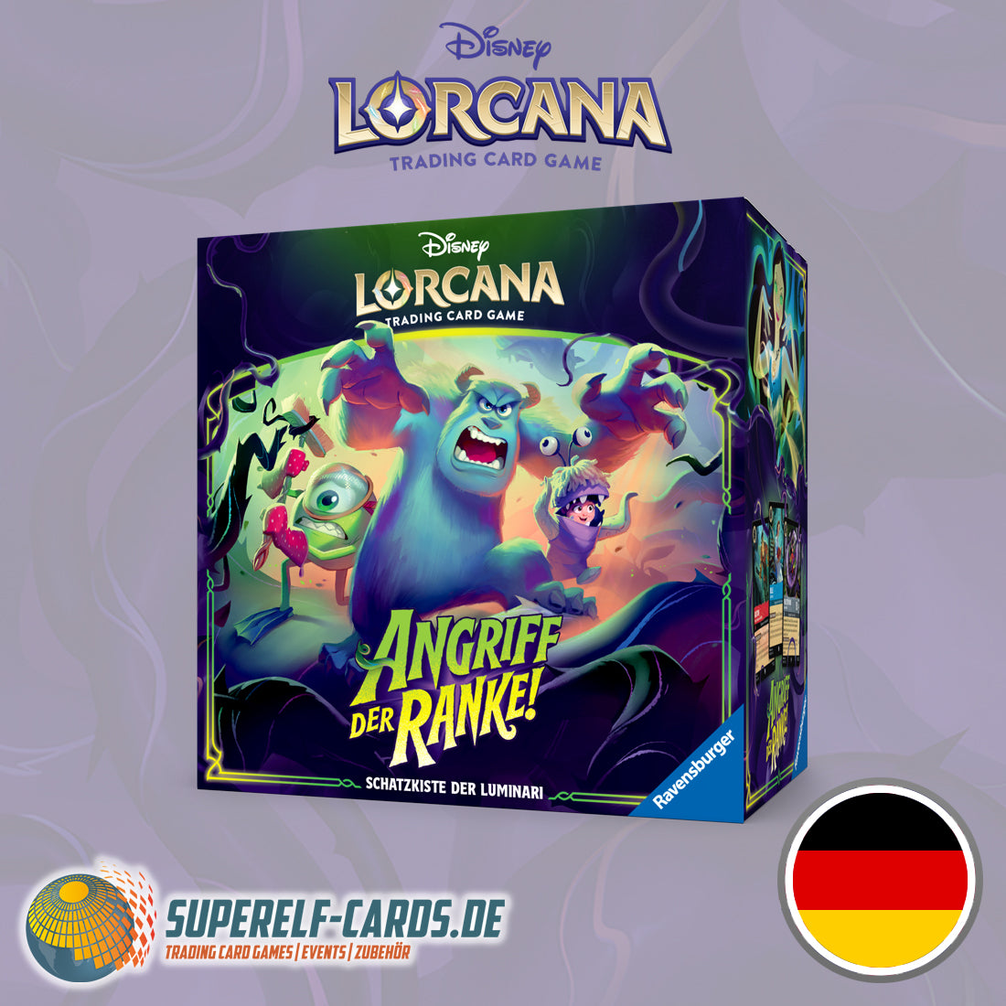Disney Lorcana - Angriff der Ranke! - Schatzkiste der Luminari DE / EN
