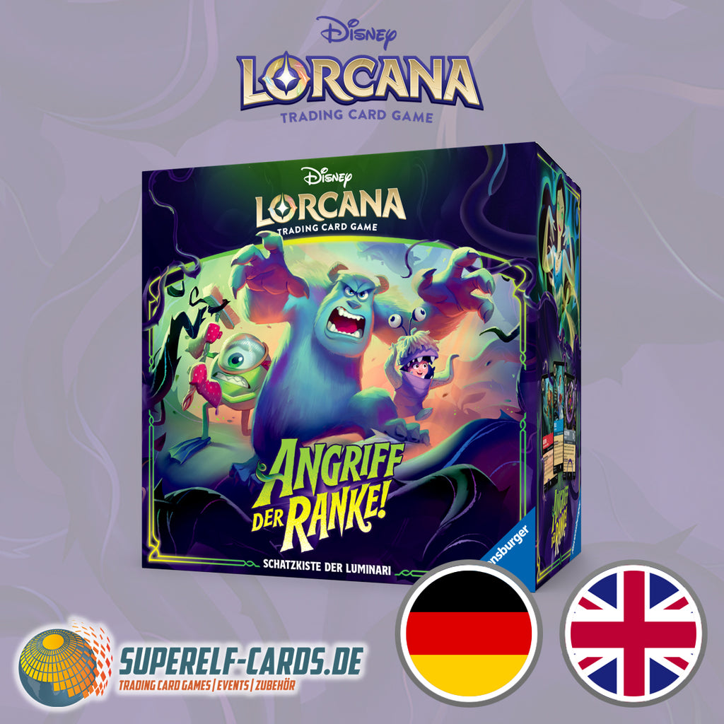 Disney Lorcana - Angriff der Ranke! - Schatzkiste der Luminari DE / EN