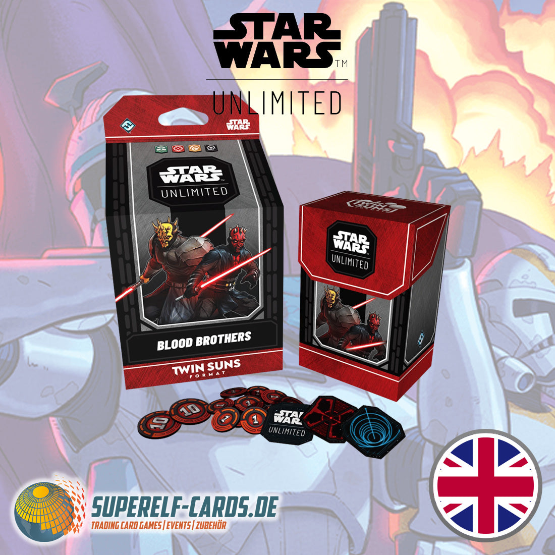 Star Wars: Unlimited - Twin Suns Deck DE / EN