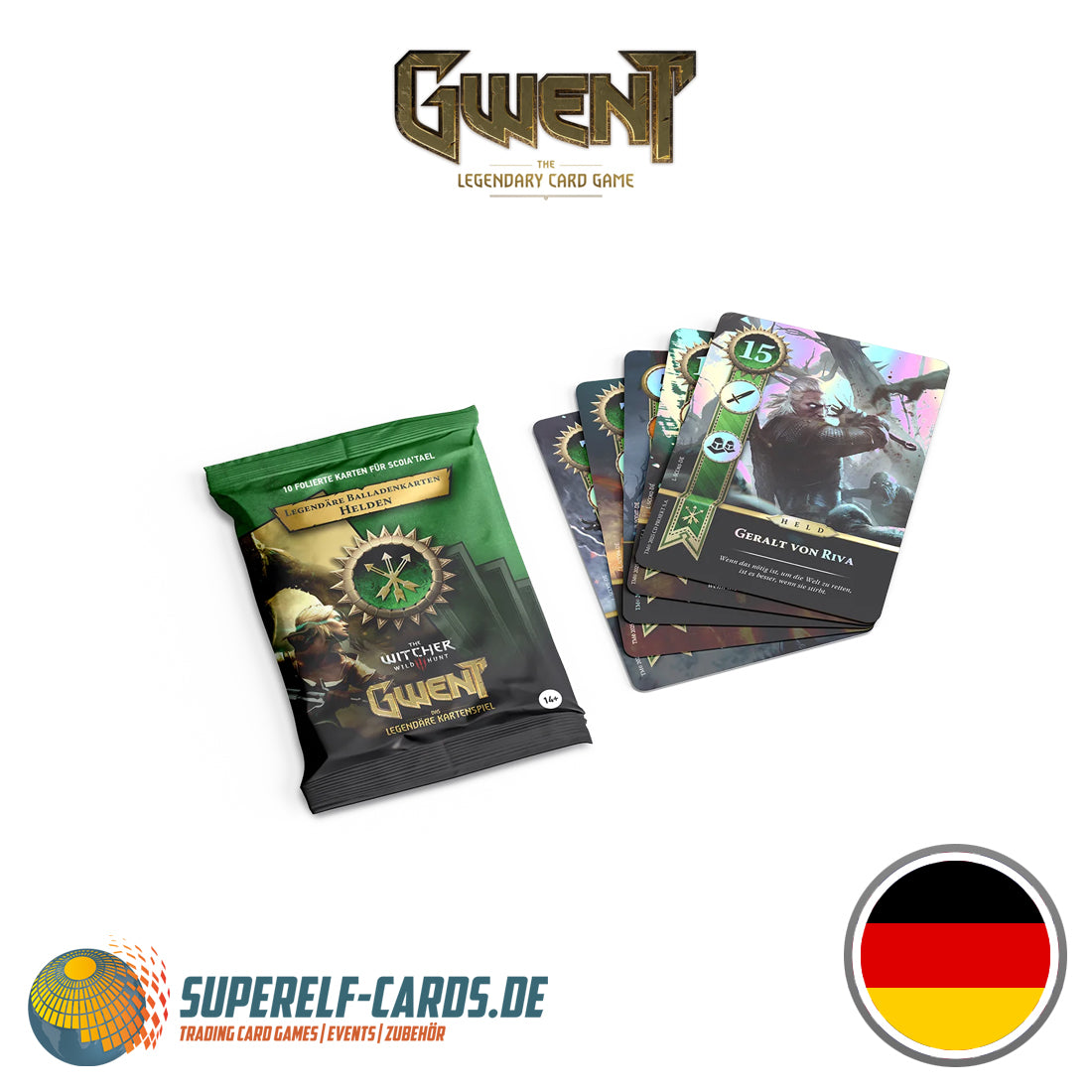 GWENT - Legendäre Balladenkarten - Verschiedene Fraktionen