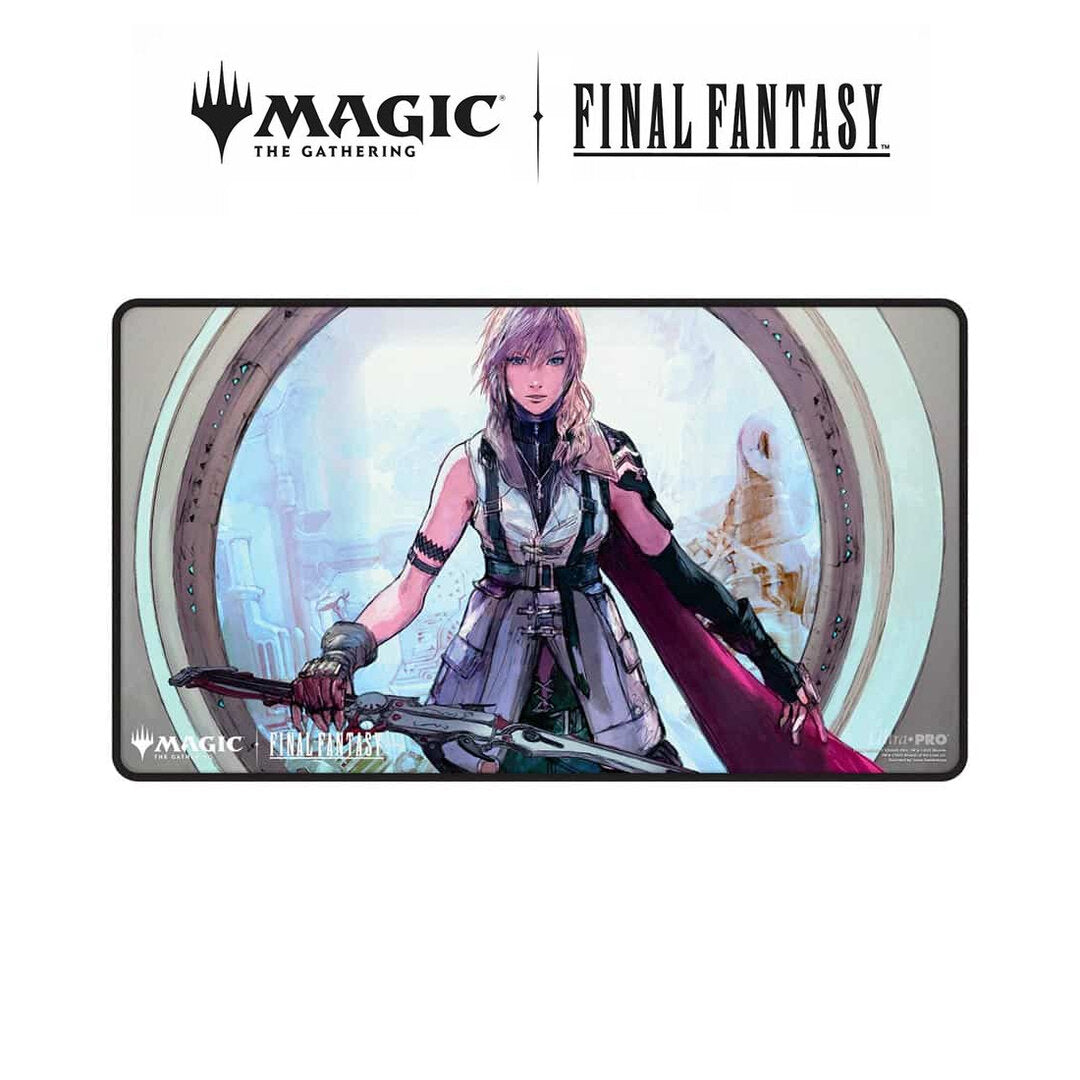 Ultra Pro - Magic the Gathering: Universes Beyond: Final Fantasy - Black Stitched Playmat