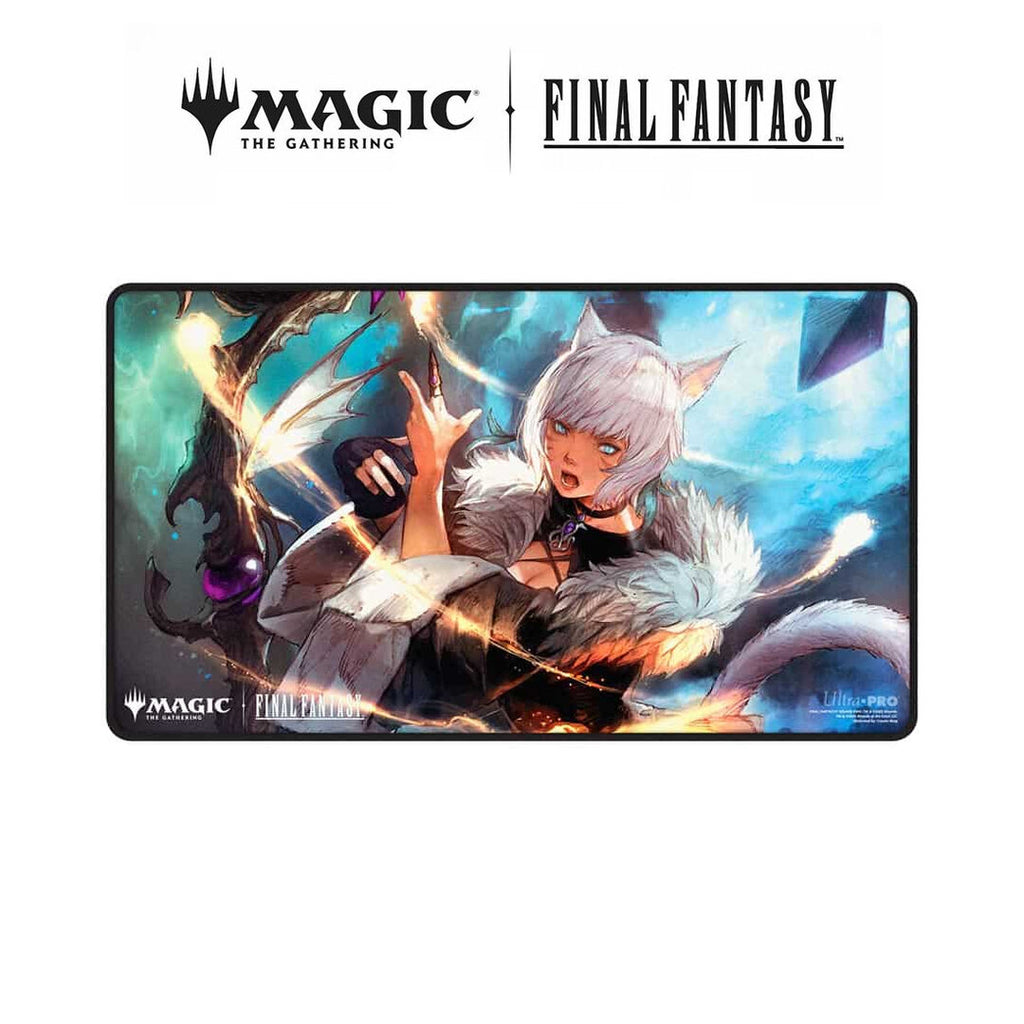 Ultra Pro - Magic the Gathering: Universes Beyond: Final Fantasy - Black Stitched Playmat