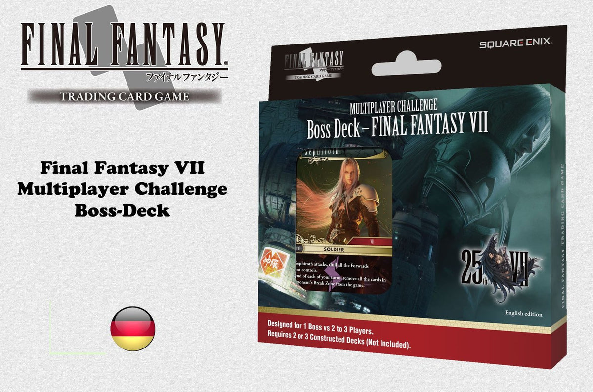 Final Fantasy - Multiplayer Challenge Boss Deck - Final Fantasy VII - deutsch