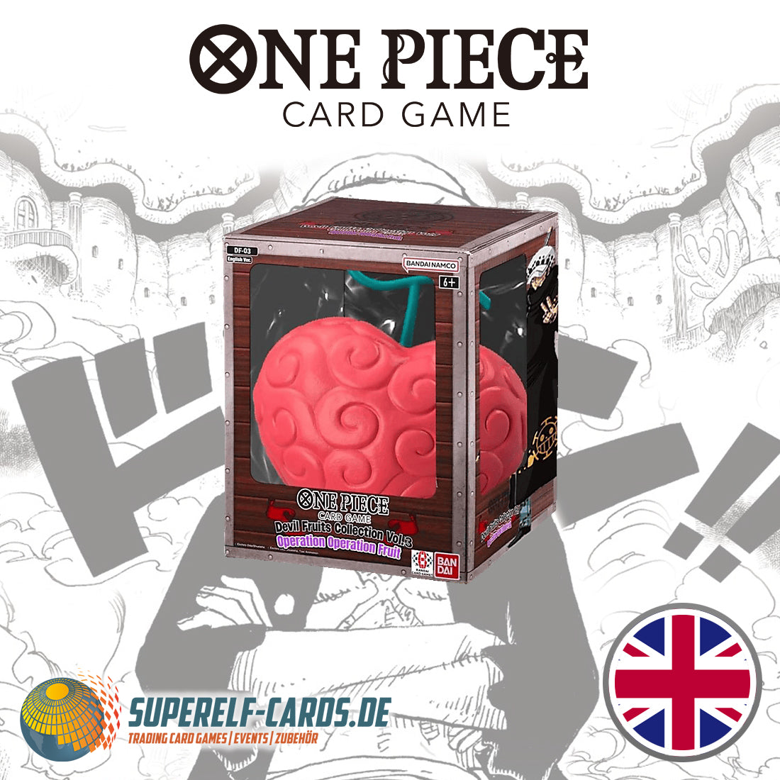 One Piece Card Game Devil Fruits Collection Vol.3 DF-03 - EN