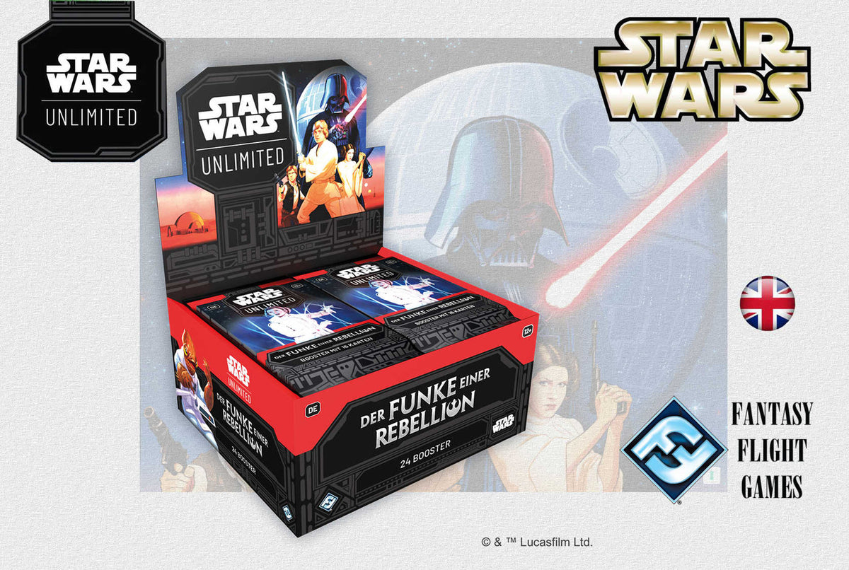 Star Wars: Unlimited - Der Funke einer Rebellion / Spark of Rebellion - Booster Display DE / EN