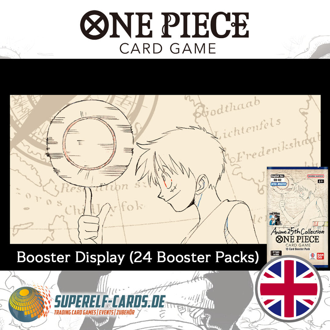 One Piece Card Game - Memorial Collection EB-02 Extra Booster Display - EN