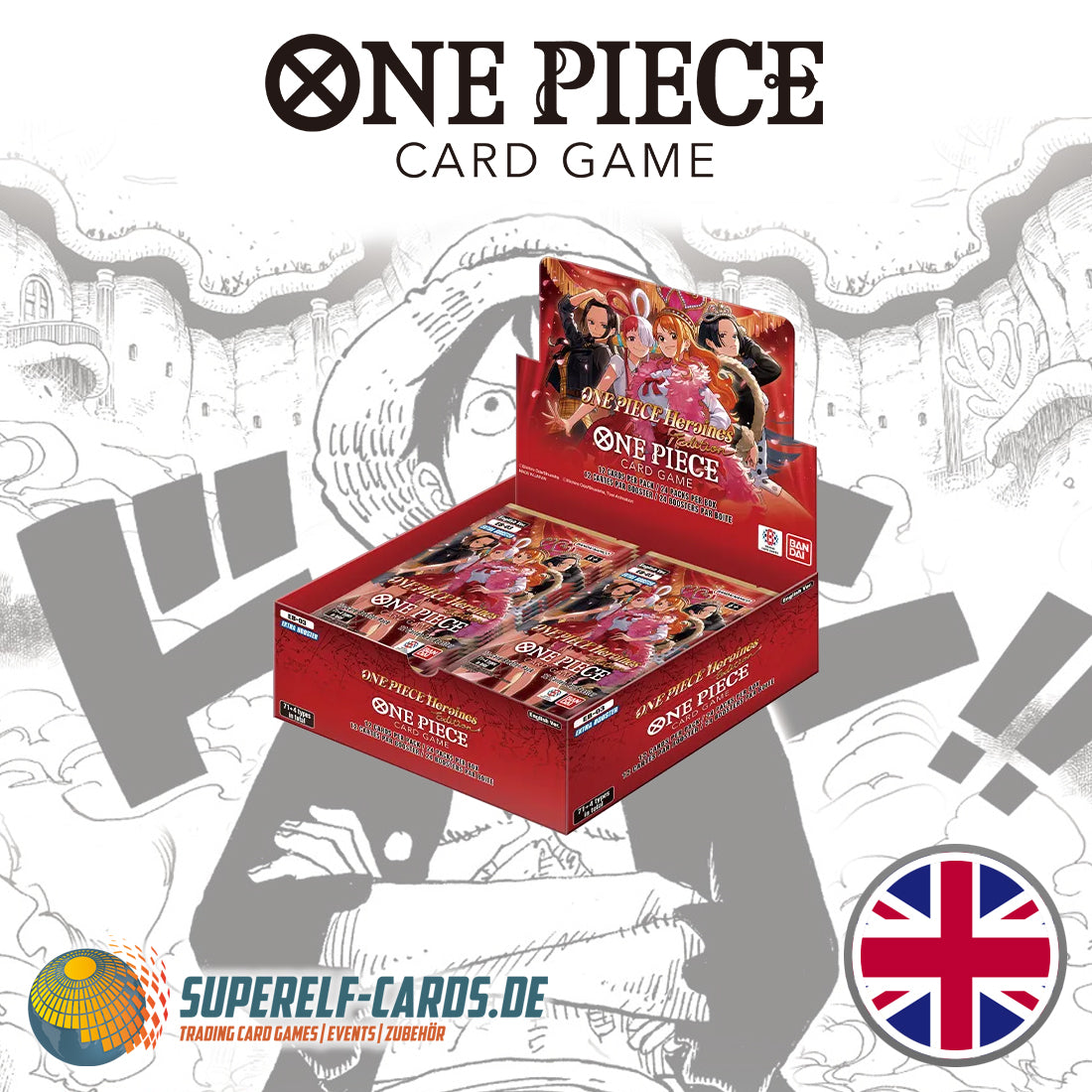 One Piece Card Game - Memorial Collection EB-03 Extra Booster Display - EN