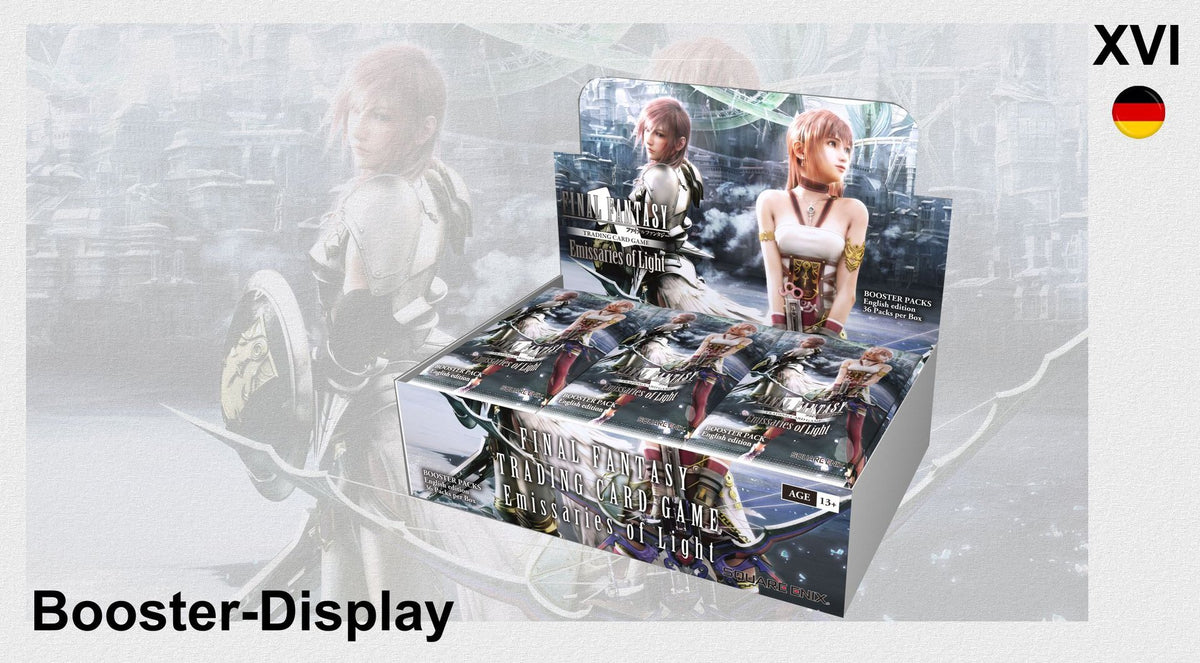 Final Fantasy TCG OPUS 16 / XVI Emissaries of Light 36 Booster Display -  deutsch