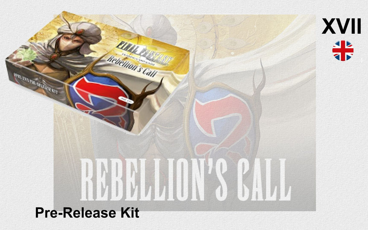 Final Fantasy TCG OPUS 17 / XVII Rebellion`s Call Pre-Release Kit - engl./dt.
