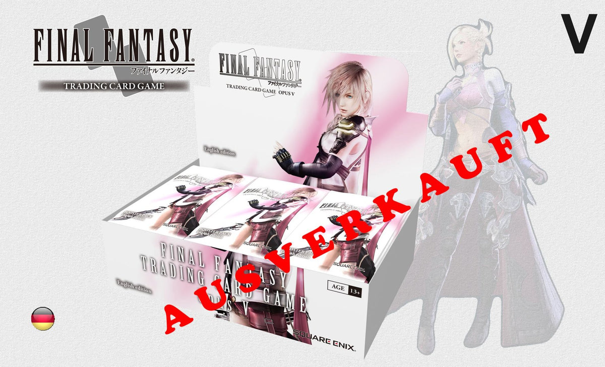 Final Fantasy TCG OPUS 5 / V Display 36 Booster deutsch