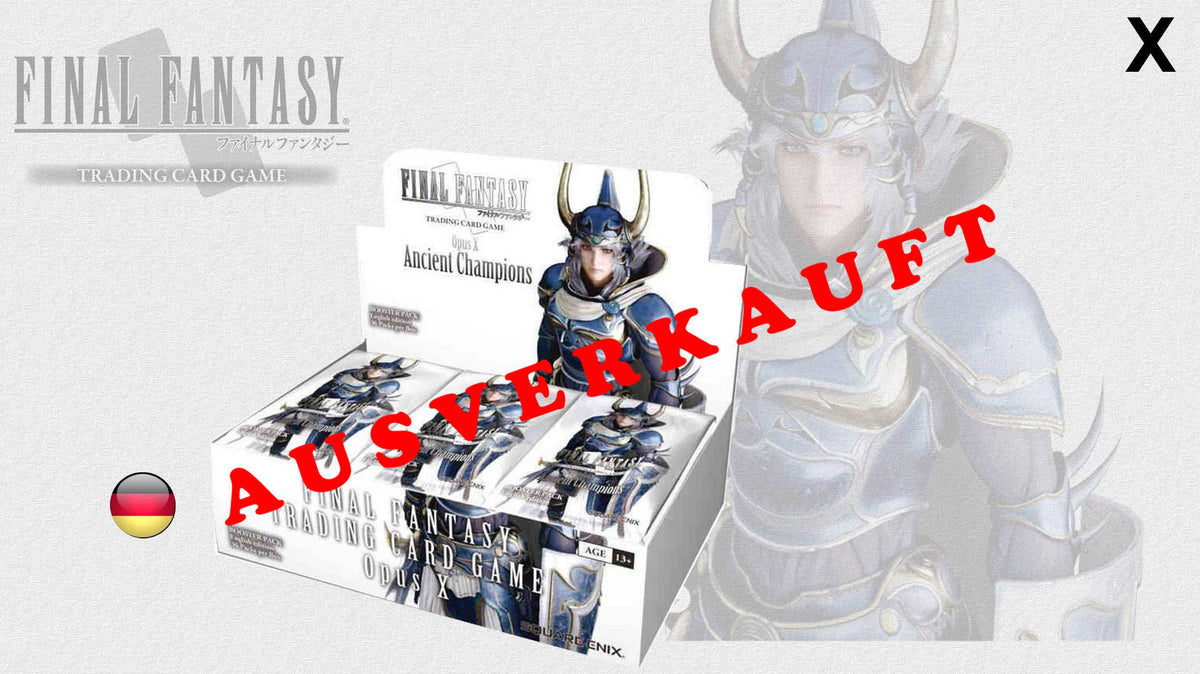 Final Fantasy TCG OPUS 10 / X - Ancient Champions - Display 36 Booster deutsch