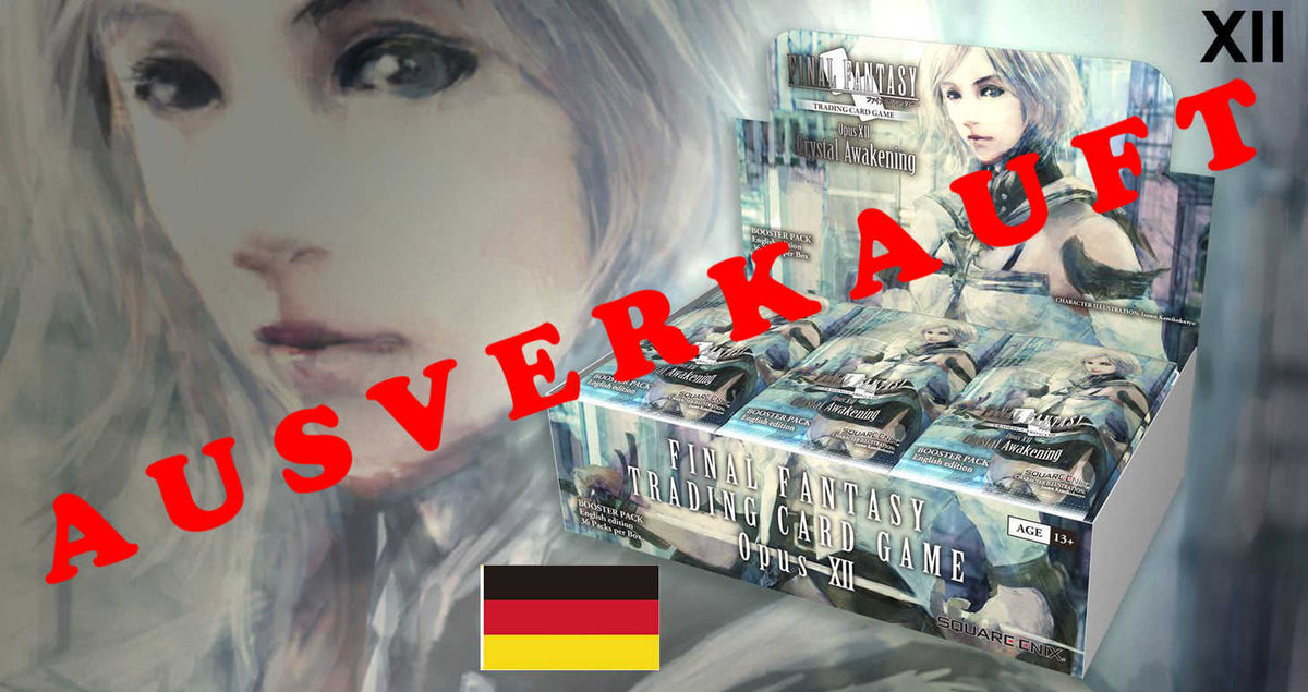 Final Fantasy TCG OPUS 12 / XII  - Crystal Awakening - Display 36 Booster deutsch