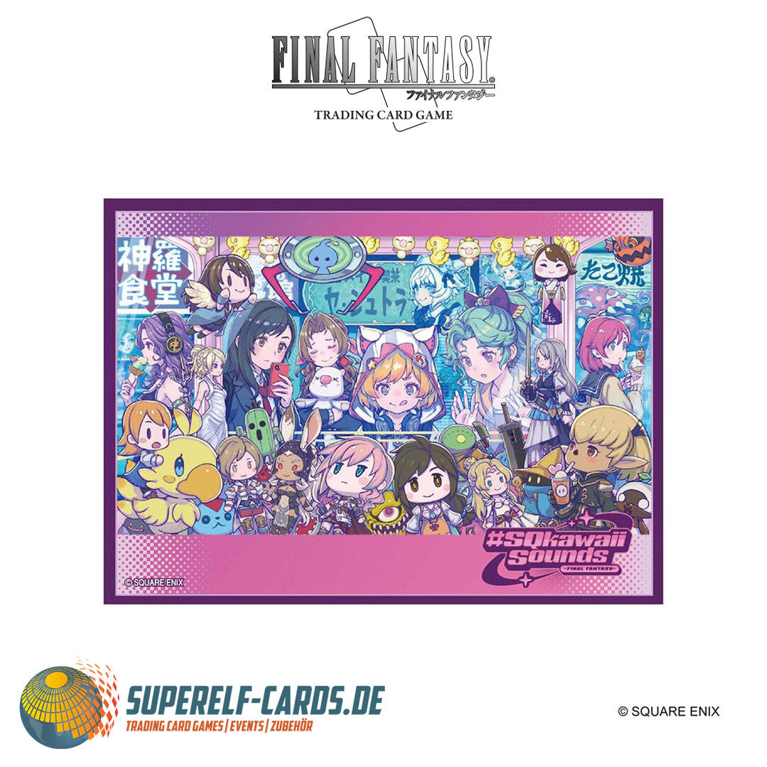 Final Fantasy TCG - Sleeves FFCSS-18 - Final Fantasy #SQkawaii Sounds Final Fantasy