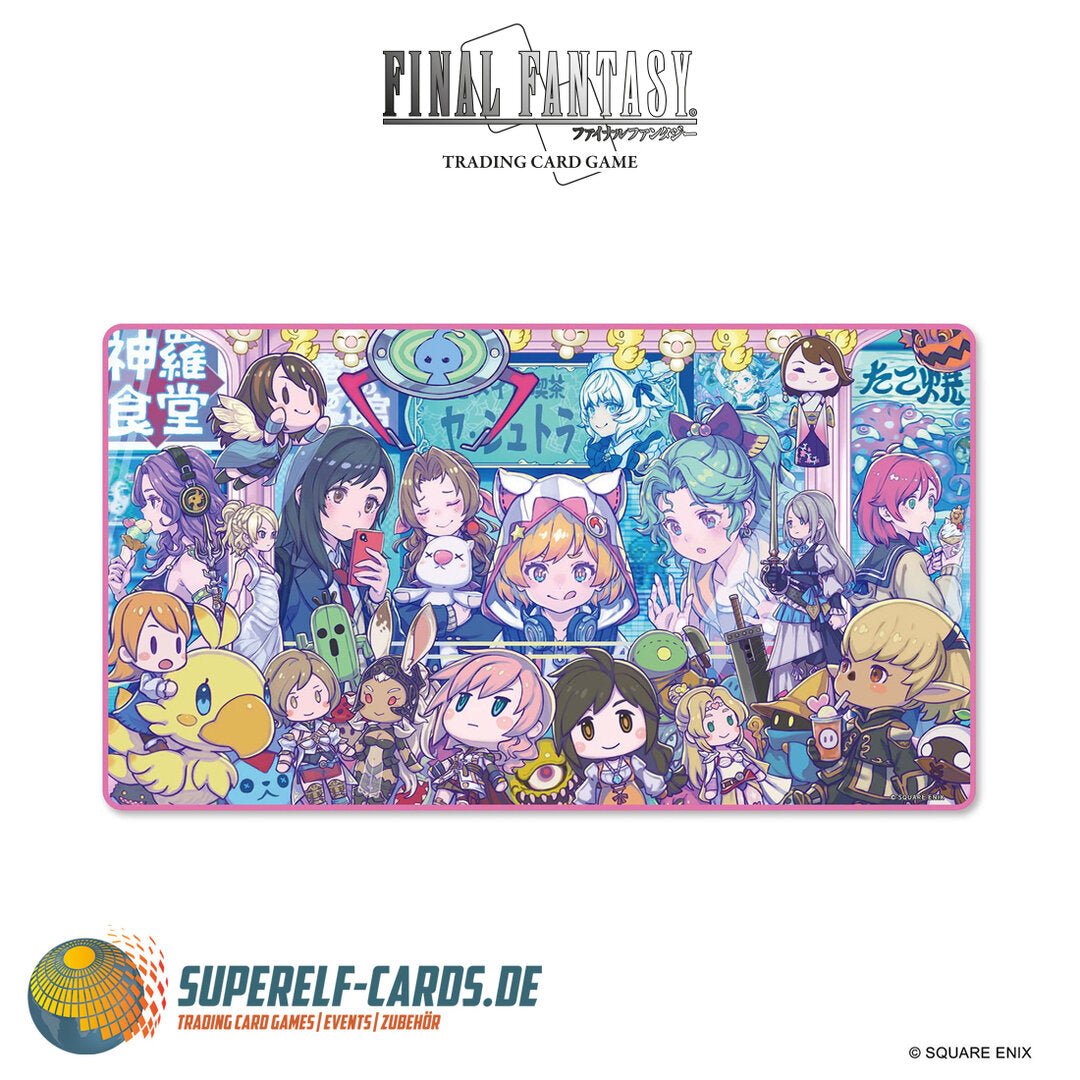 Final Fantasy TCG - Playmat - #SQkawaii Sounds Final Fantasy