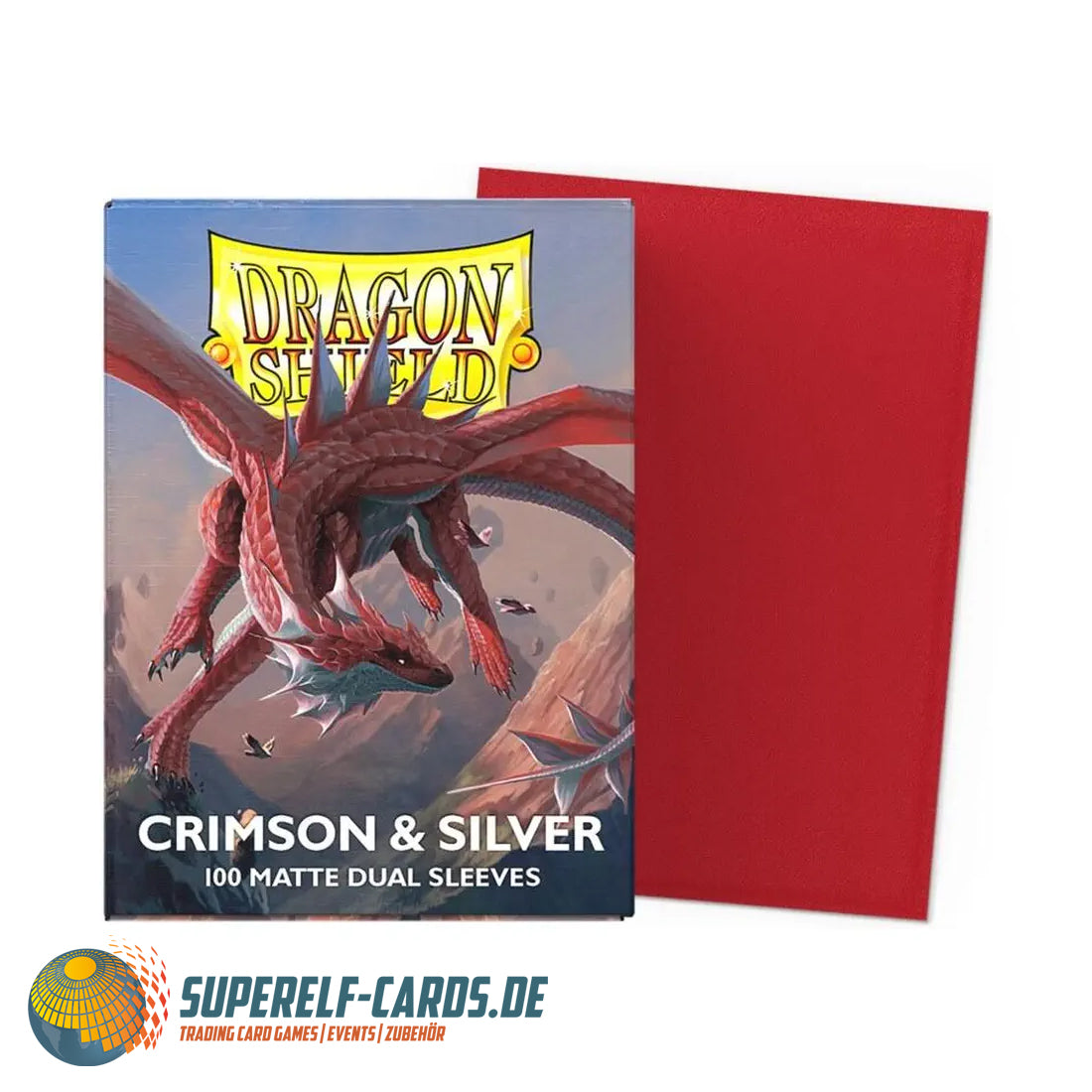 Dragon Shield - Matte Dual Sleeves - Farbkombinationen - Standardgröße - 100 Stück