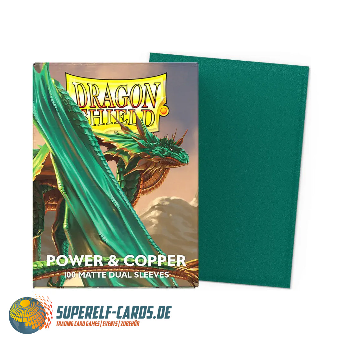 Dragon Shield - Matte Dual Sleeves - Farbkombinationen - Standardgröße - 100 Stück