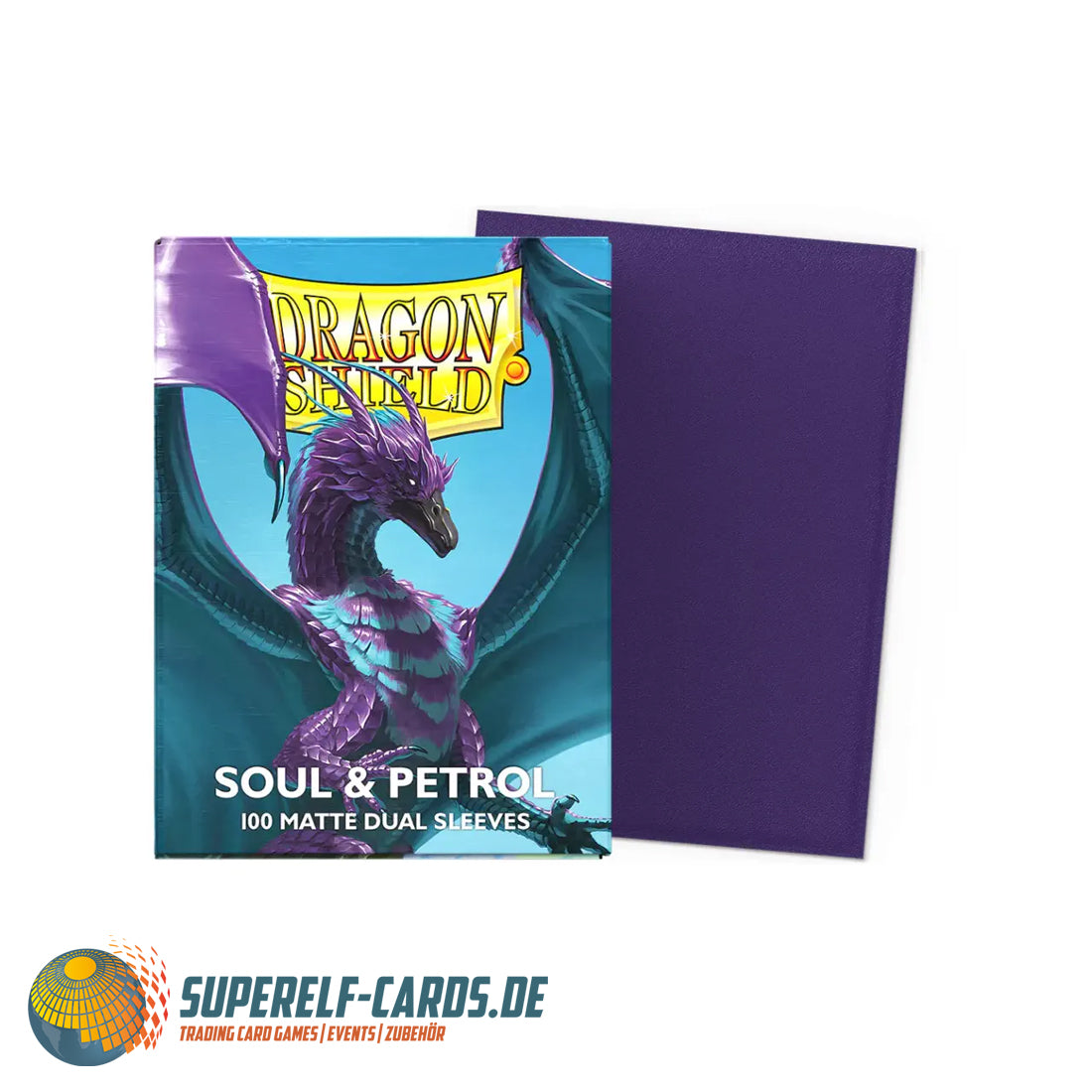 Dragon Shield - Matte Dual Sleeves - Farbkombinationen - Standardgröße - 100 Stück