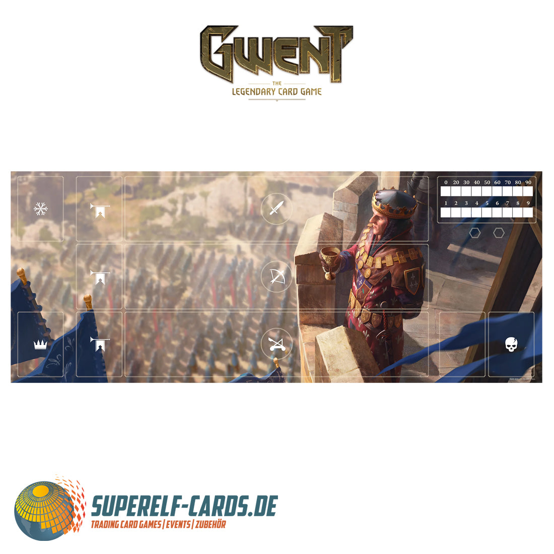 GWENT - Spielmatte - Verschiedene Motive