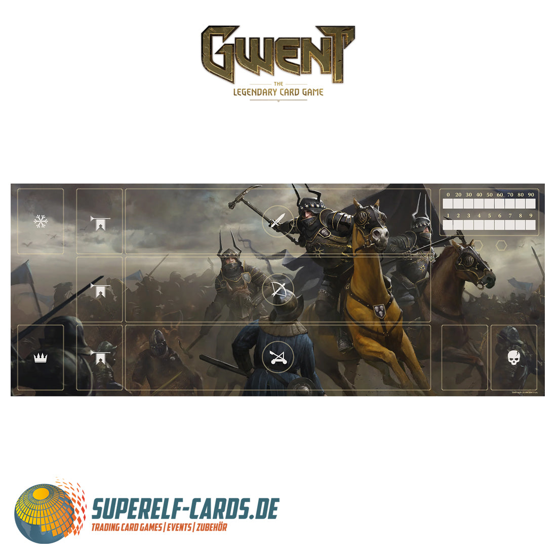 GWENT - Spielmatte - Verschiedene Motive