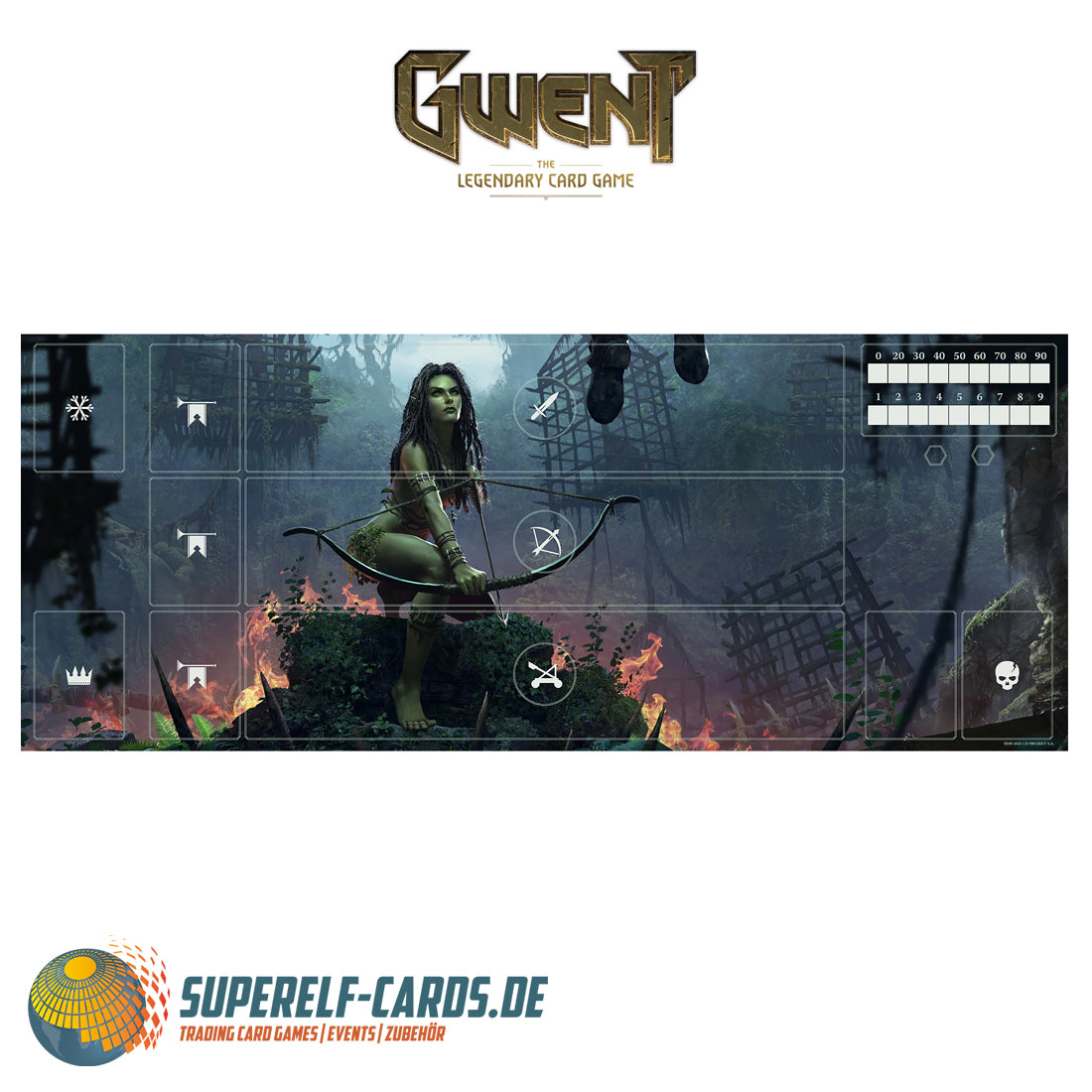 GWENT - Spielmatte - Verschiedene Motive