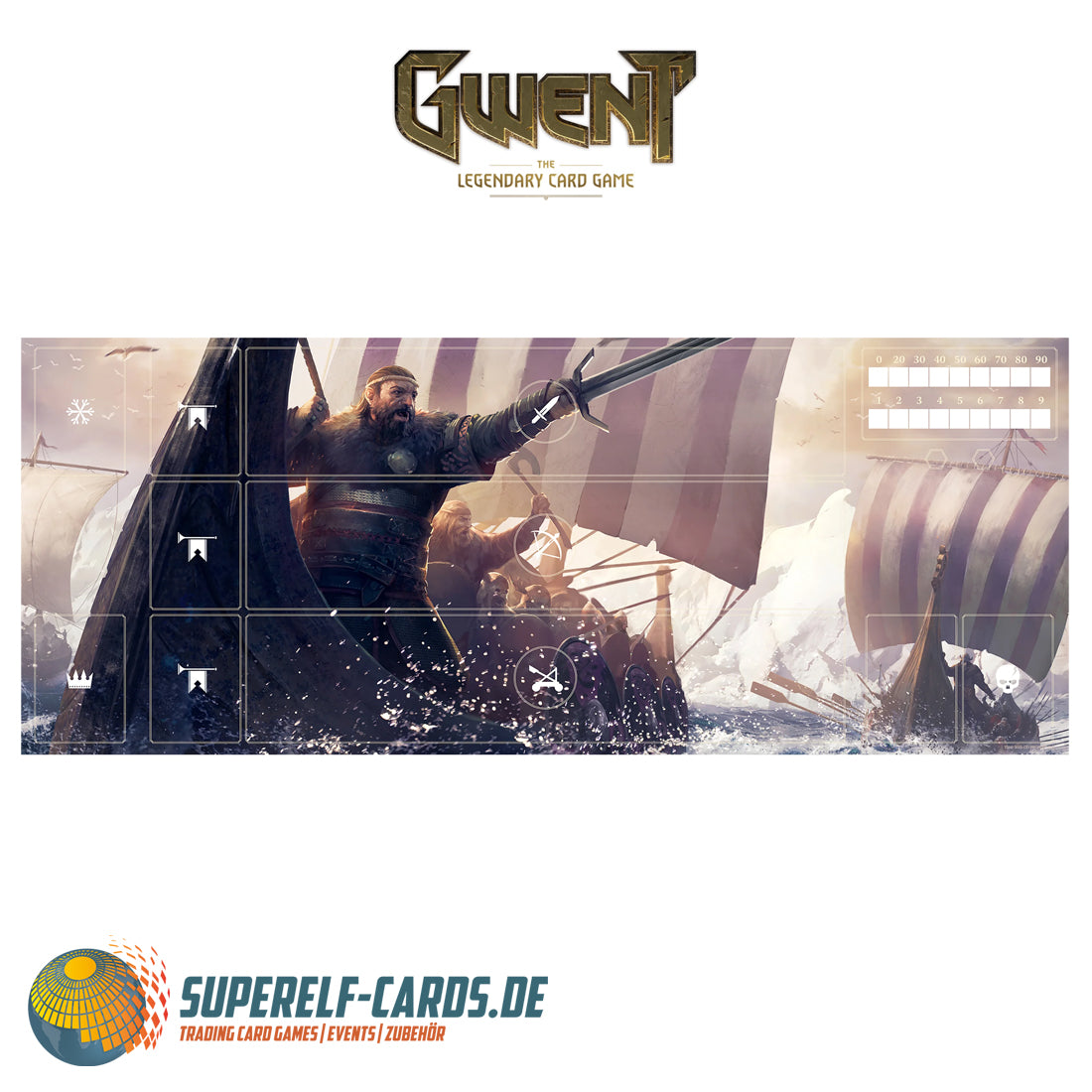 GWENT - Spielmatte - Verschiedene Motive