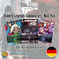 OPUS 24 - Hidden Legends - Non-Foil Common Set Deutsch