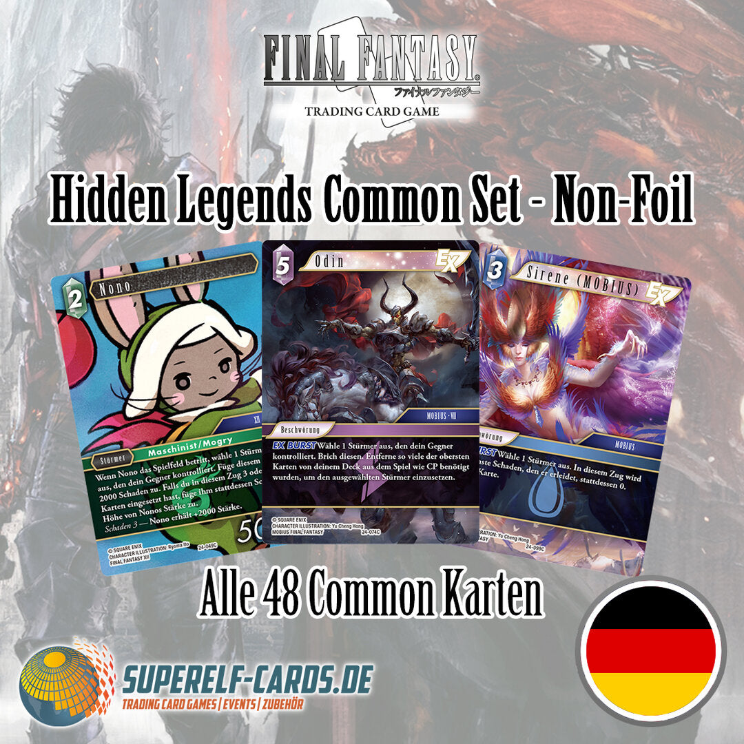 OPUS 24 - Hidden Legends - Non-Foil Common Set Deutsch