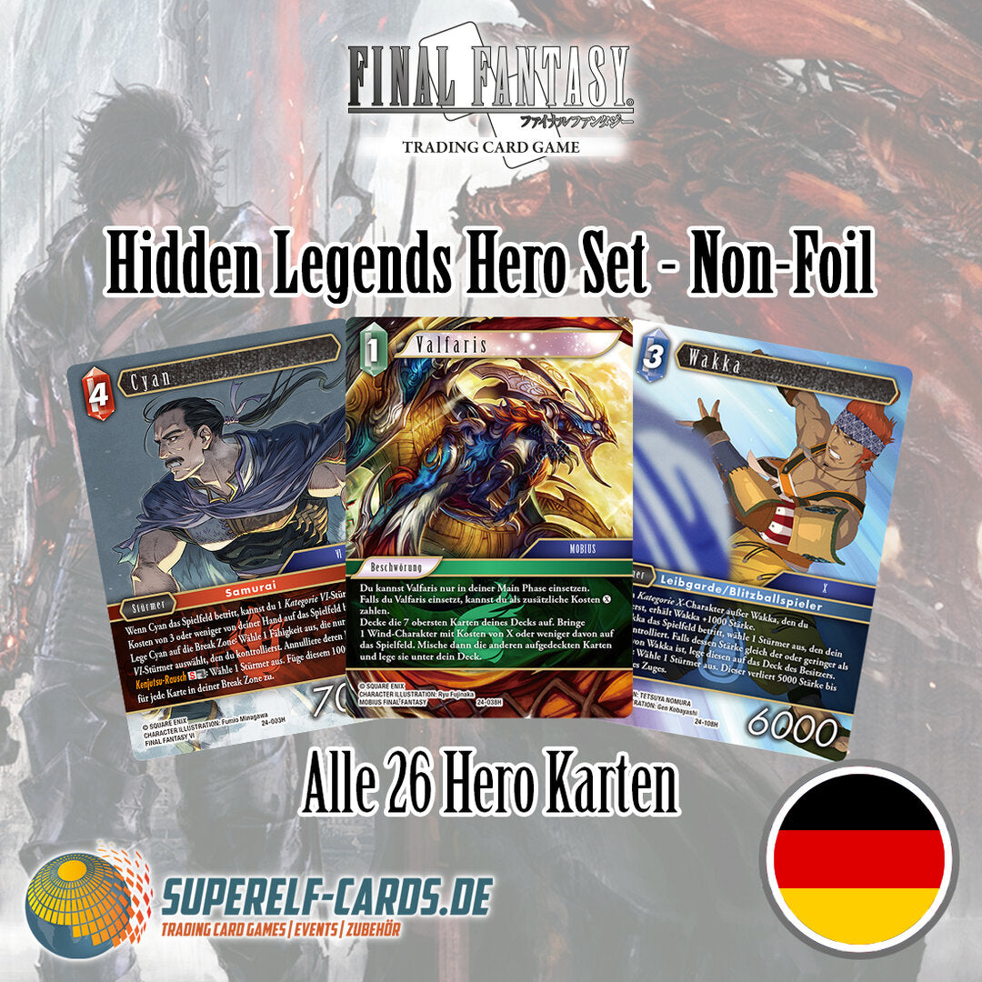 OPUS 24 - Hidden Legends - Non-Foil Hero Set Deutsch