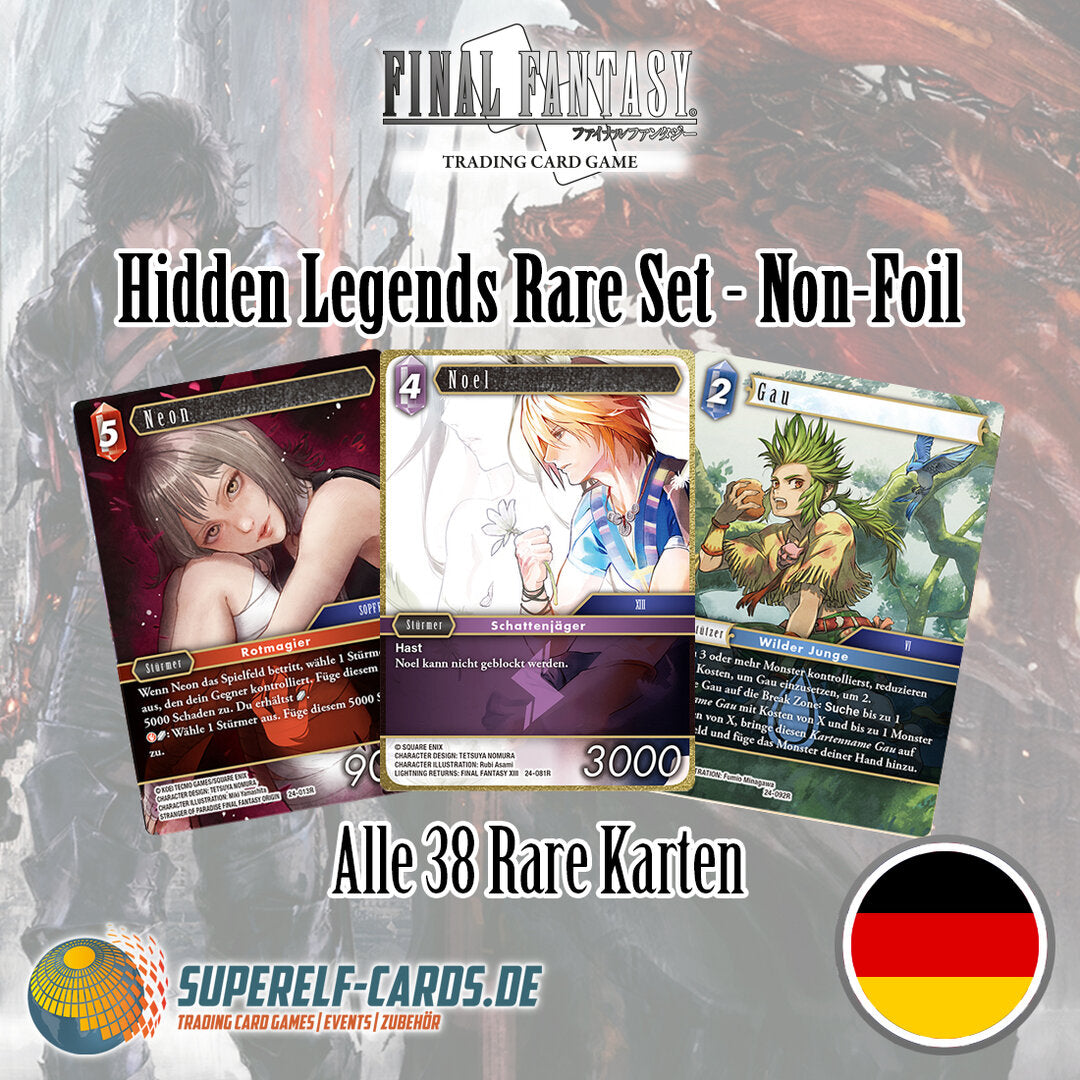 OPUS 24 - Hidden Legends - Non-Foil Rare Set Deutsch