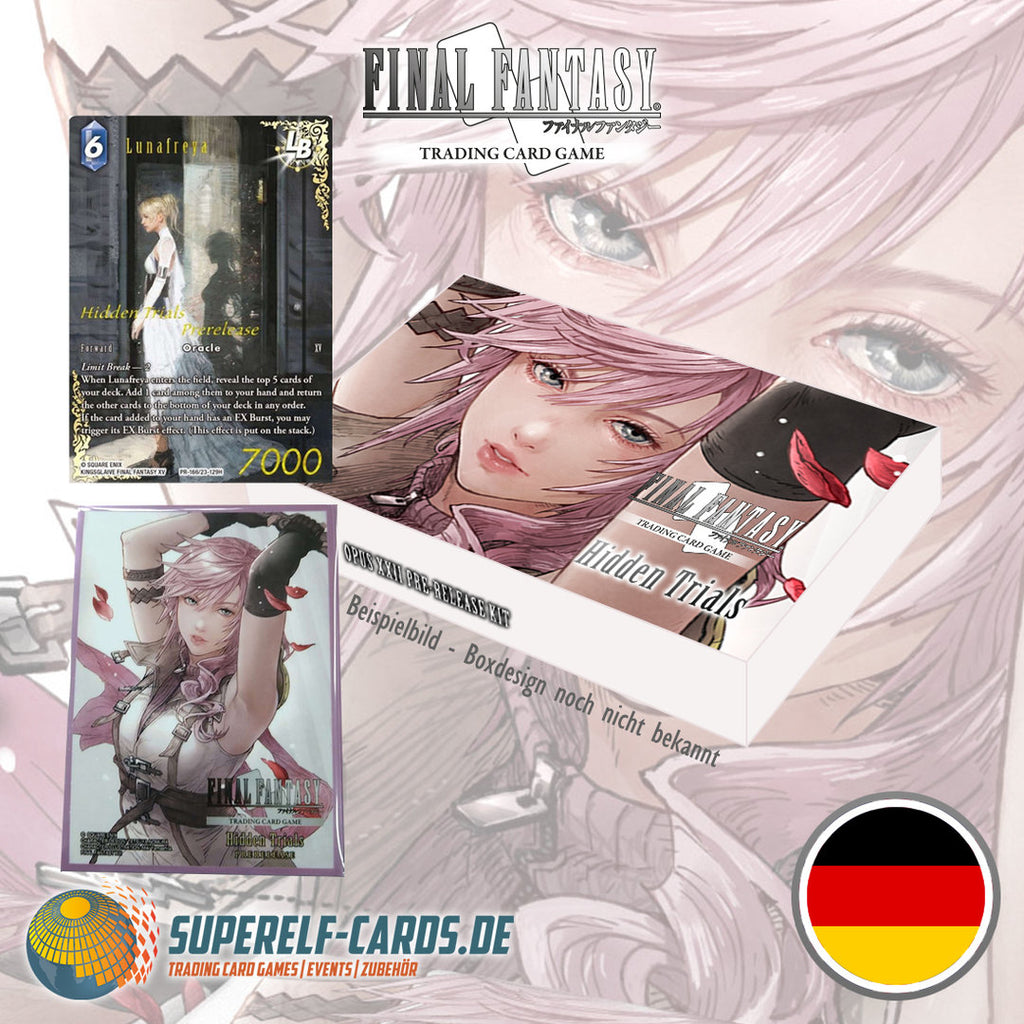 Final Fantasy TCG OPUS 23 / XXIII - Hidden Trials - Pre-Release Kit