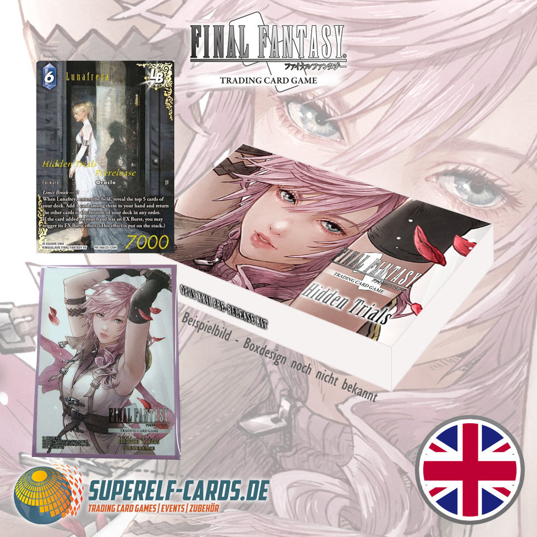 Final Fantasy TCG OPUS 23 / XXIII - Hidden Trials - Pre-Release Kit