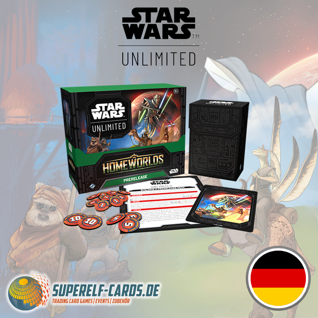 Star Wars: Unlimited - Heimatwelten / Homeworlds - Pre-Release Box DE / EN