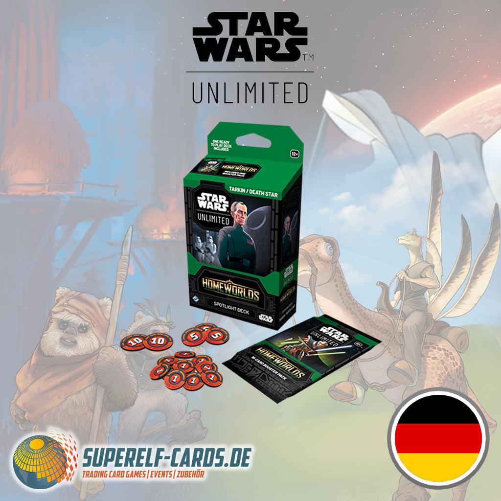 Star Wars: Unlimited - Heimatwelten / Homeworlds - Spotlight-Deck: Tarkin / Death Star DE / EN