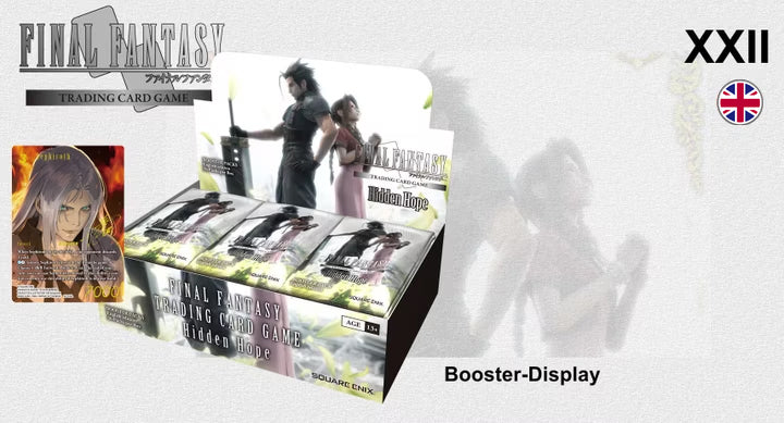 Final Fantasy TCG OPUS 22 / XXII - Hidden Hope - 36 Booster Display Englisch / Deutsch