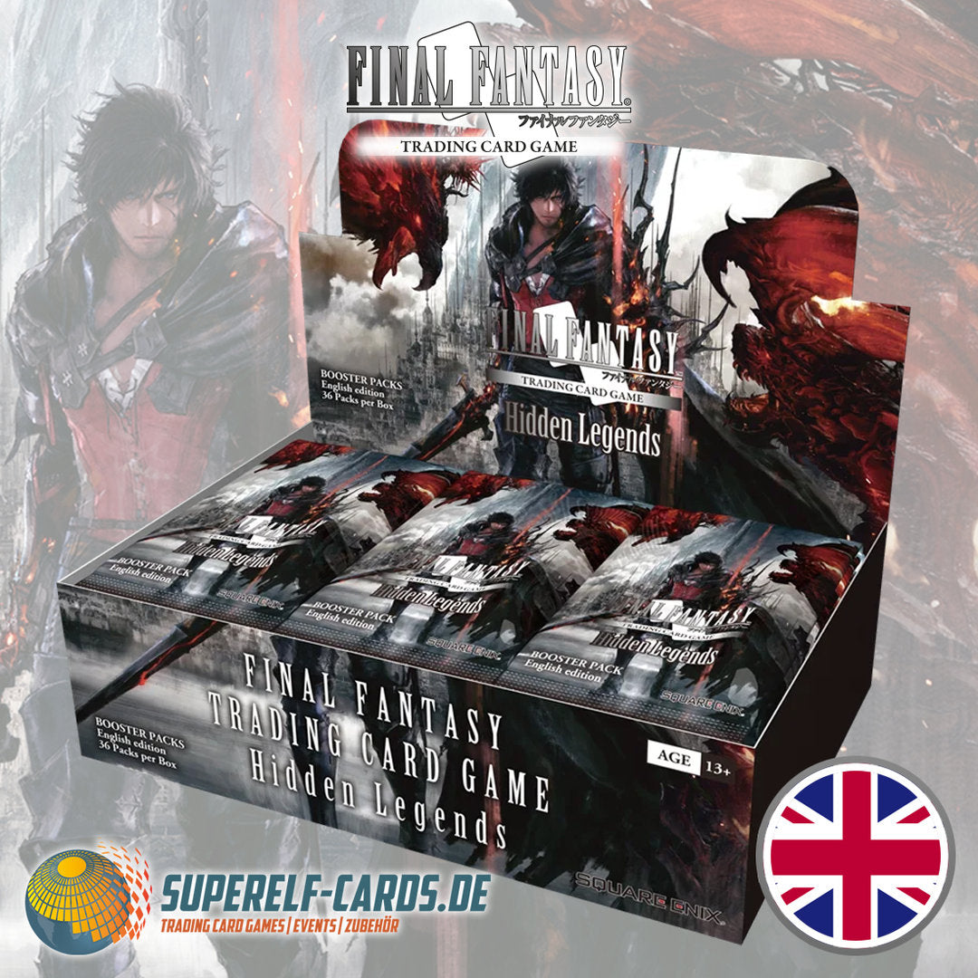 Final Fantasy TCG OPUS 24 / XXIV - Hidden Legends - 36 Booster Display