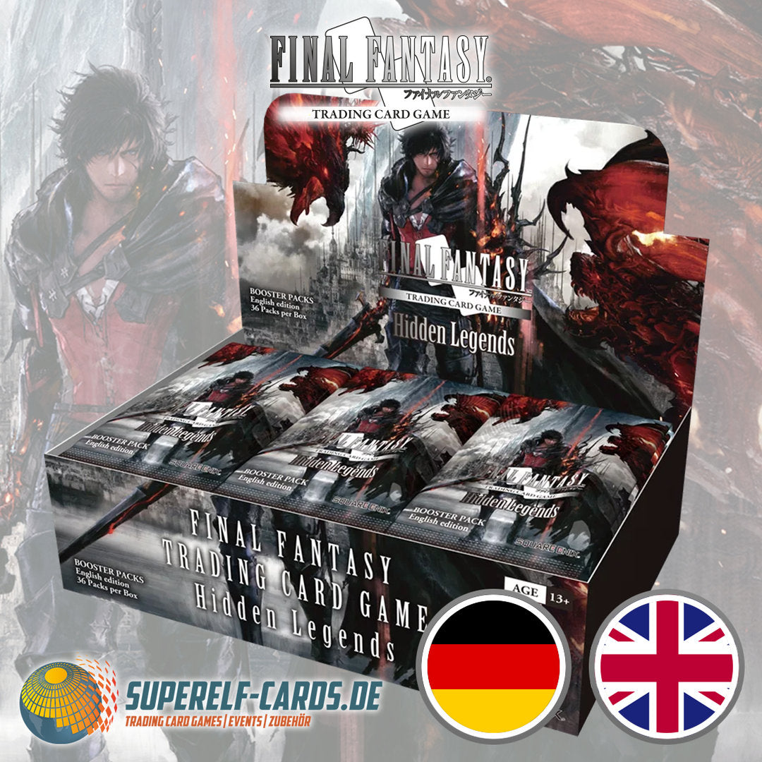 Final Fantasy TCG OPUS 24 / XXIV - Hidden Legends - 36 Booster Display