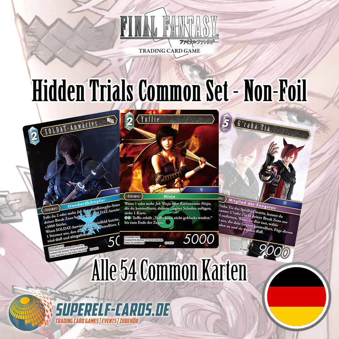 OPUS 23 - Hidden Trials - Non-Foil Common Set Deutsch