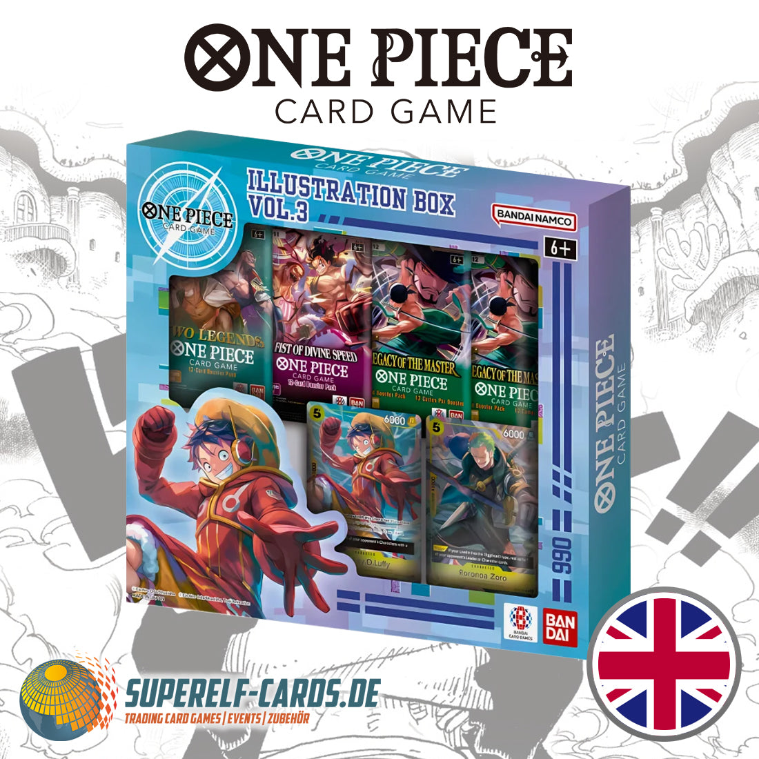 One Piece Card Game Illustration Box Vol. 03 IB-03 EN