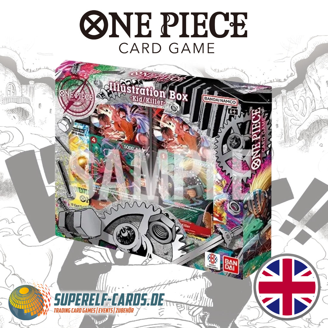One Piece Card Game Illustration Box Vol. 08 IB-08 EN