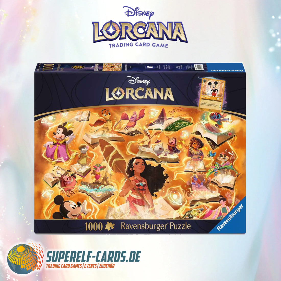 Disney Lorcana - Puzzle - Verschiedene Motive