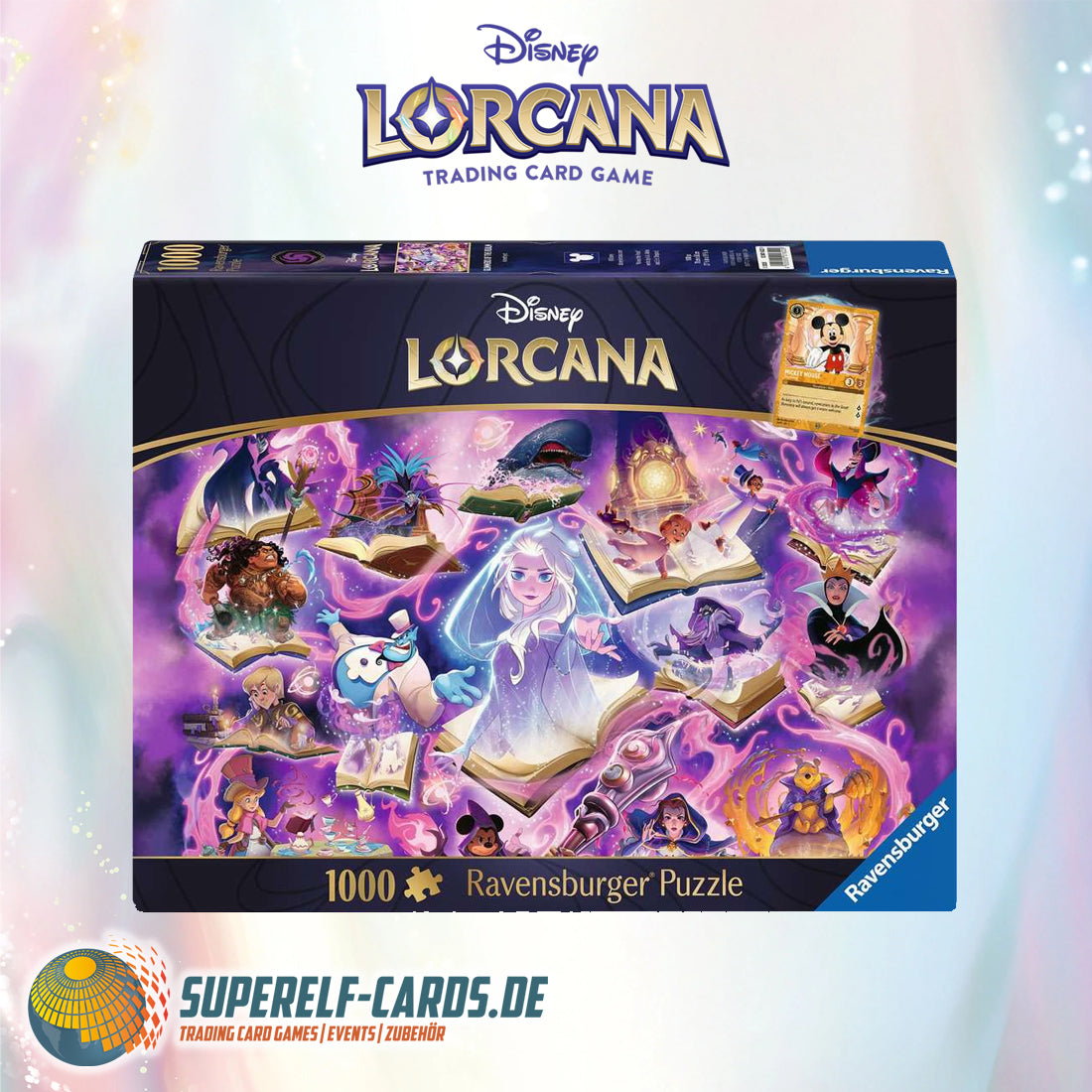 Disney Lorcana - Puzzle - Verschiedene Motive