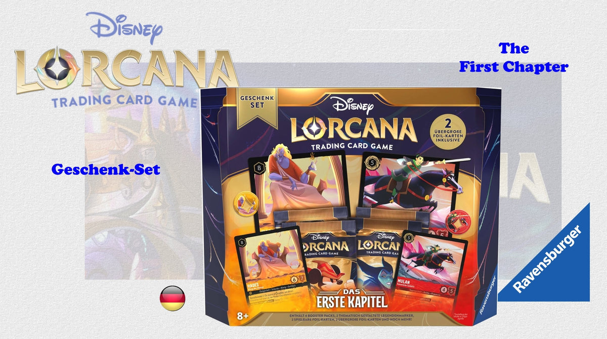 Disney Lorcana TCG - Gift Set / Geschenk Set - Das erste Kapitel