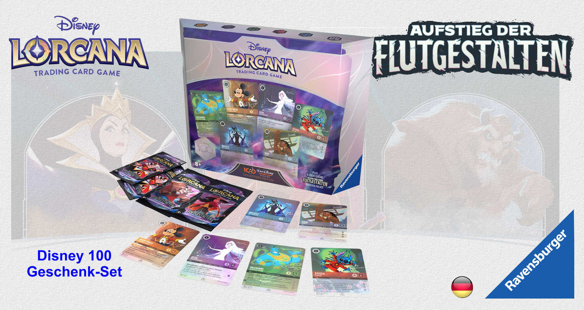 Disney Lorcana TCG - Aufstieg der Flutgestalten - Geschenk-Set  dt.