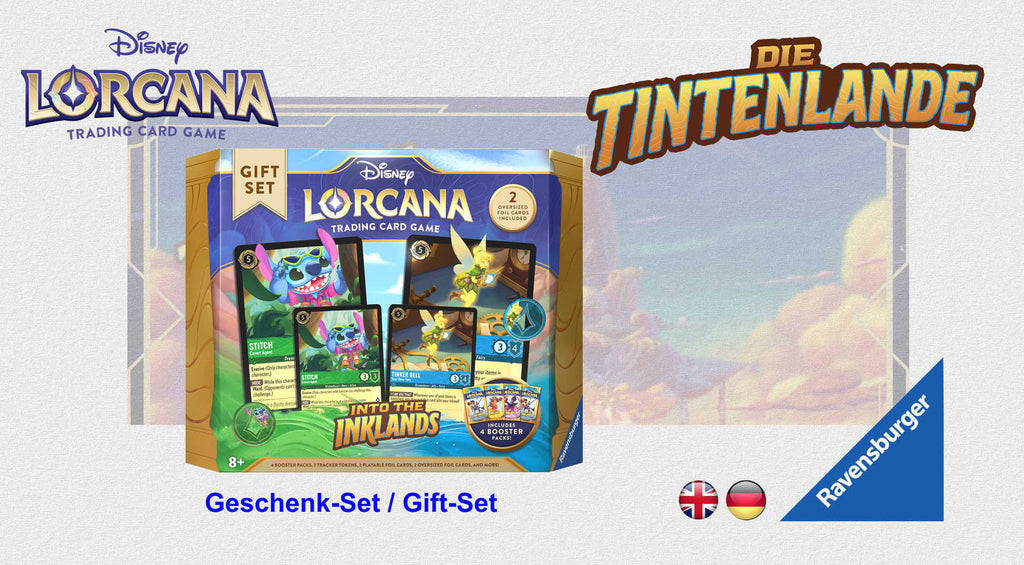 Disney Lorcana TCG - Die Tintenlande - Geschenk-Set  dt./engl.