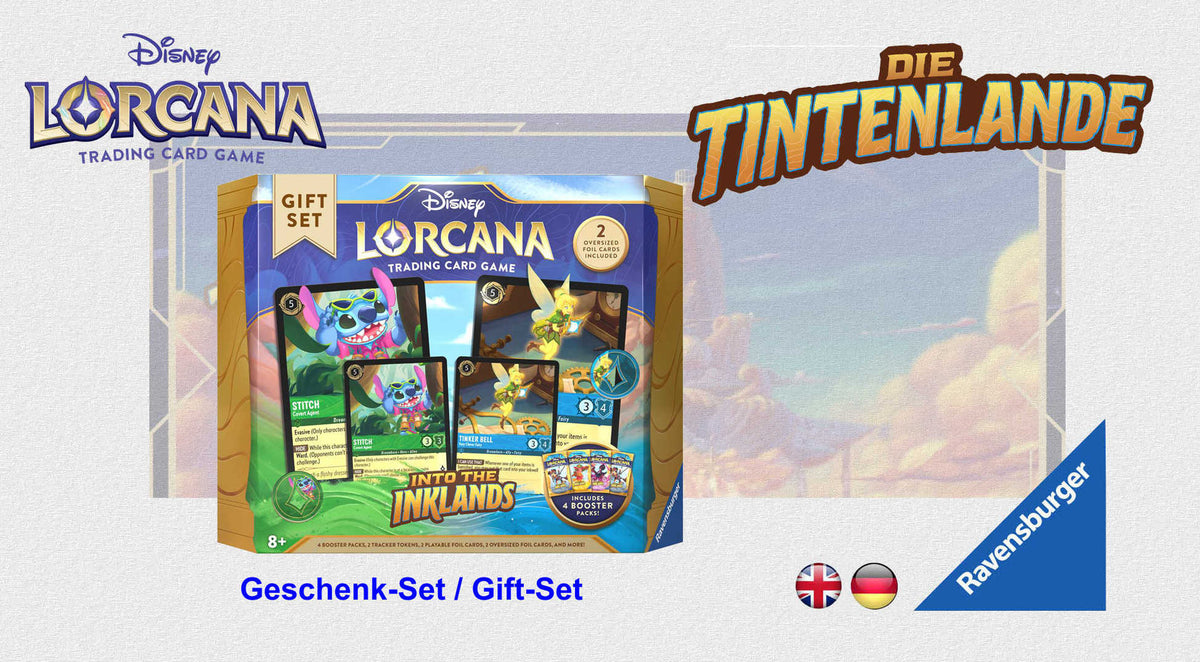 Disney Lorcana TCG - Die Tintenlande - Geschenk-Set  dt./engl.