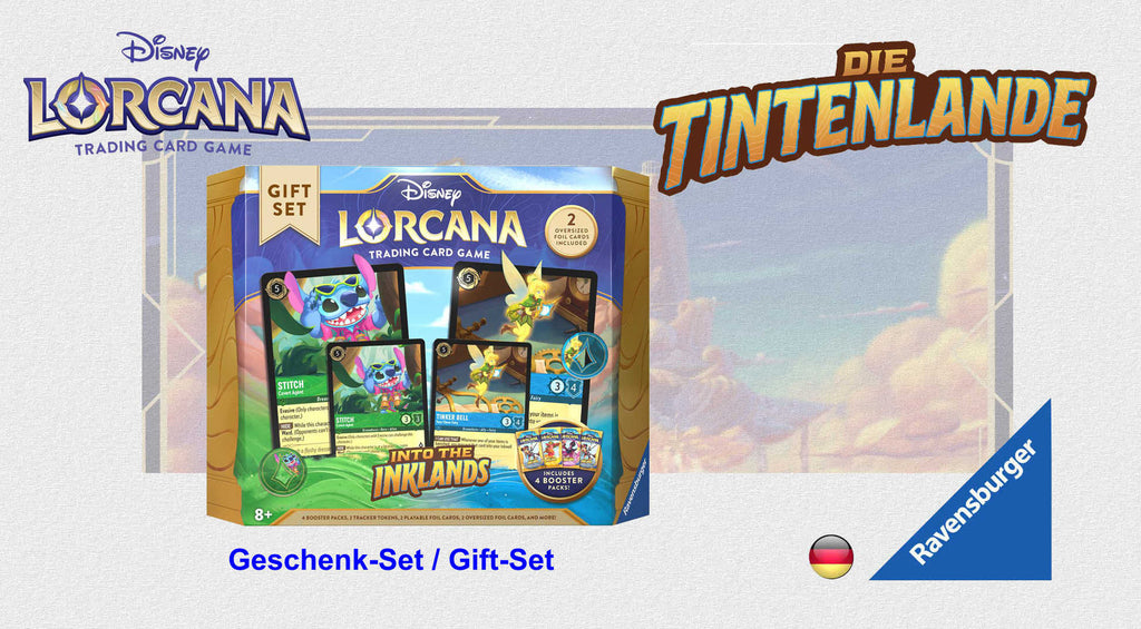 Disney Lorcana TCG - Die Tintenlande - Geschenk-Set  dt./engl.