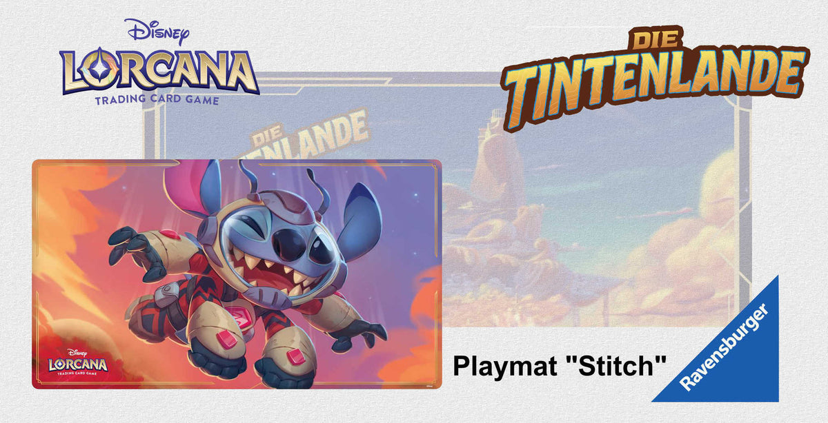 Disney Lorcana TCG - Die Tintenlande - Playmat Stitch