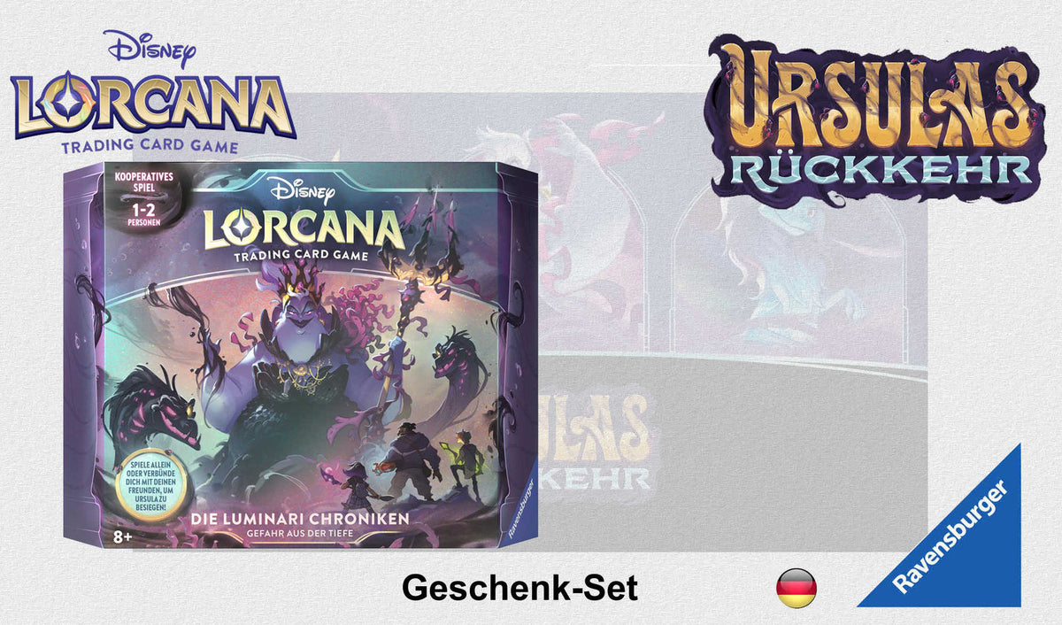 Disney Lorcana - Ursulas Rückkehr - Die Luminari Chroniken Gefahr a.d. Tiefe dt./engl.