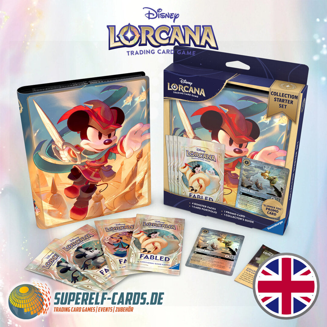 Disney Lorcana - Mythen - Starterset für Sammler EN / DE