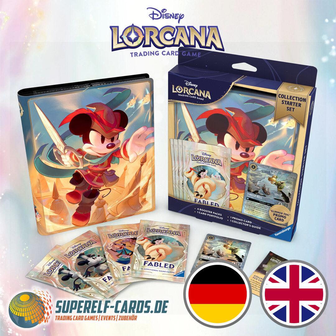 Disney Lorcana - Mythen - Starterset für Sammler EN / DE